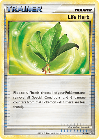 Life Herb HS-Unleashed Pokemon Card
