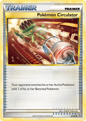 Pokemon Circulator HS-Unleashed Pokemon Card