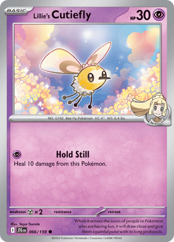 Lillie's Cutiefly Journey Together Pokemon Card