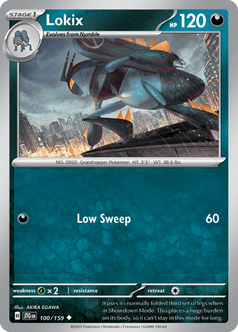 Lokix Journey Together Pokemon Card