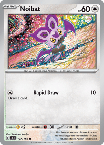 Noibat Journey Together Pokemon Card