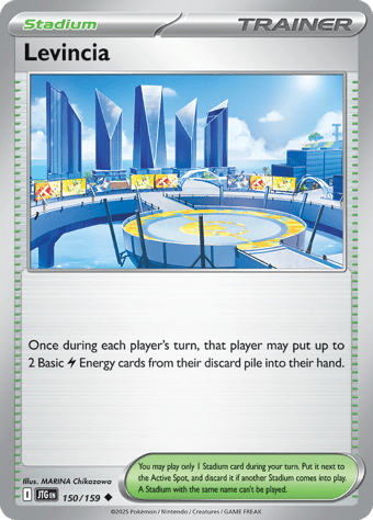 Levincia Journey Together Pokemon Card