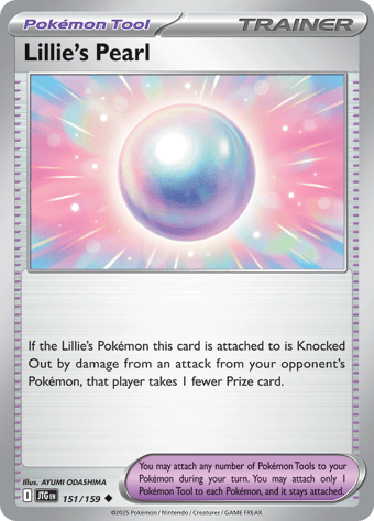 Lillie's Pearl Journey Together Pokemon Card