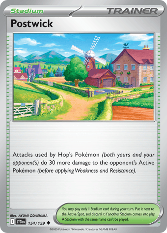 Postwick Journey Together Pokemon Card