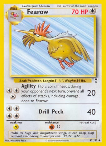 Fearow Legendary Collection Pokemon Card