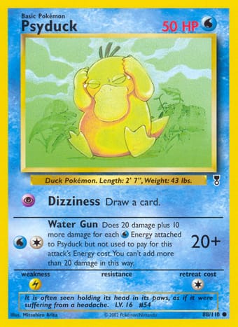 Psyduck Legendary Collection Pokemon Card