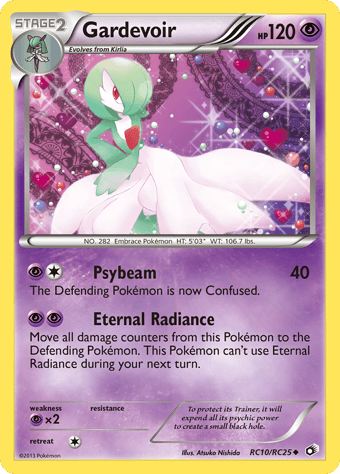 Gardevoir Legendary Treasures Pokemon Card