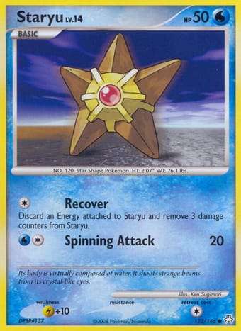 Staryu Legends Awakened Pokemon Card