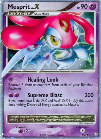 Mesprit Legends Awakened Pokemon Card