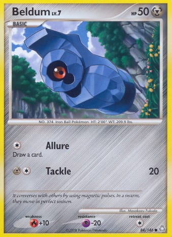 Beldum Legends Awakened Pokemon Card
