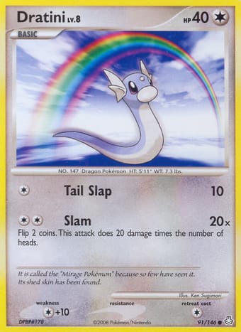 Dratini Legends Awakened Pokemon Card