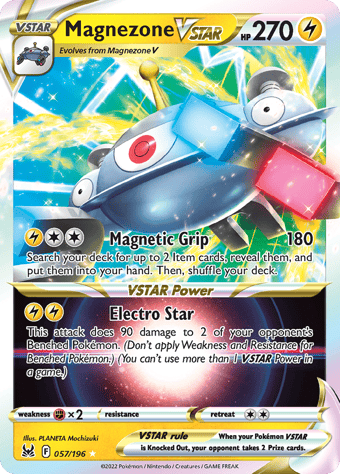 Magnezone VSTAR Lost Origin Pokemon Card