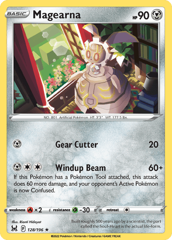 Magearna Lost Origin Pokemon Card
