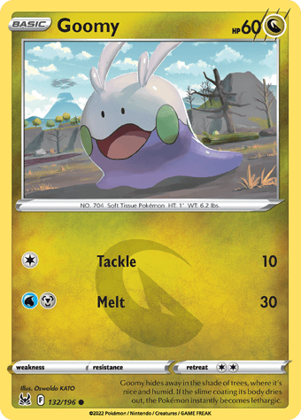 Goomy Lost Origin Pokemon Card