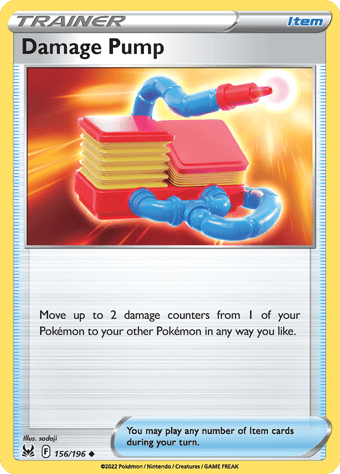 Damage Pump Lost Origin Pokemon Card