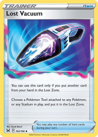 Lost Vacuum Lost Origin Pokemon Card