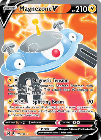Magnezone V Lost Origin Pokemon Card