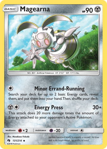 Magearna Lost Thunder Pokemon Card