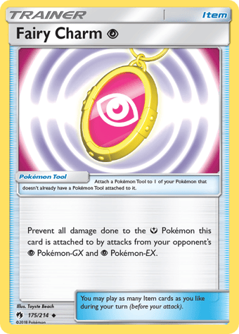 Fairy Charm Psychic Lost Thunder Pokemon Card