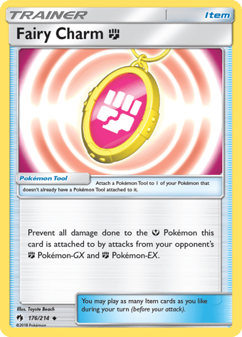 Fairy Charm Fighting Lost Thunder Pokemon Card