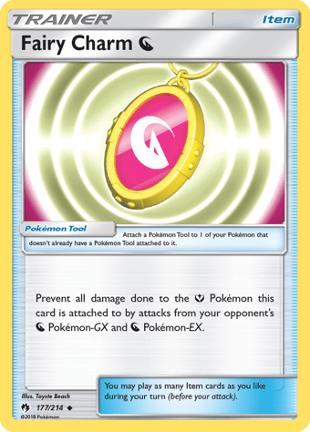 Fairy Charm Dragon Lost Thunder Pokemon Card