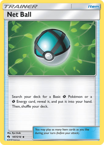 Net Ball Lost Thunder Pokemon Card