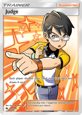 Judge Lost Thunder Pokemon Card