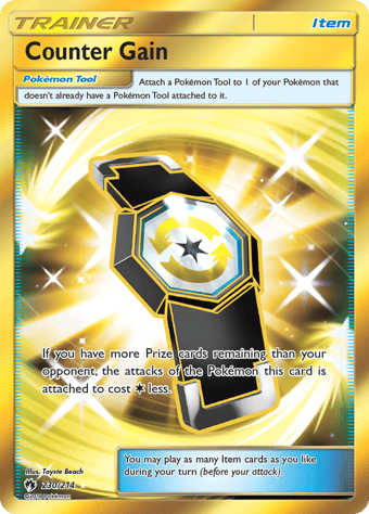Counter Gain Lost Thunder Pokemon Card