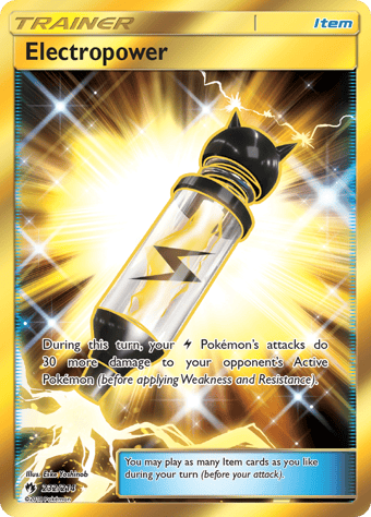 Electropower Lost Thunder Pokemon Card