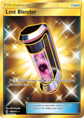 Lost Blender Lost Thunder Pokemon Card