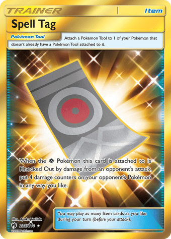 Spell Tag Lost Thunder Pokemon Card