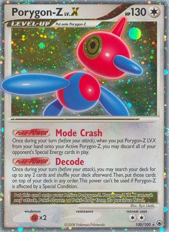 Porygon-Z Majestic Dawn Pokemon Card