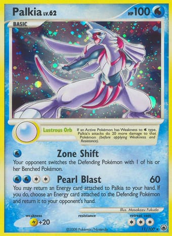 Palkia Majestic Dawn Pokemon Card