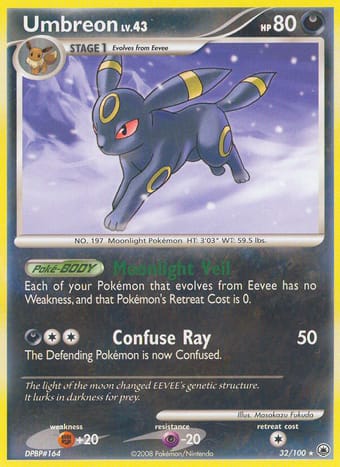 Umbreon Majestic Dawn Pokemon Card