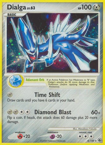 Dialga Majestic Dawn Pokemon Card