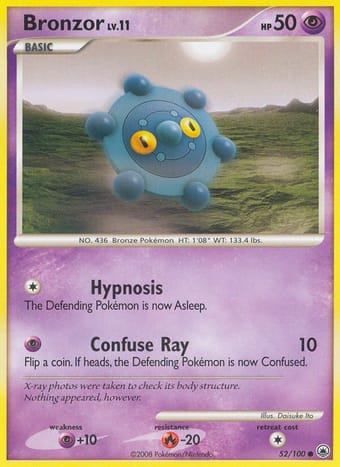 Bronzor Majestic Dawn Pokemon Card