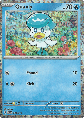 Quaxly McDonald's 2023 Pokemon Card