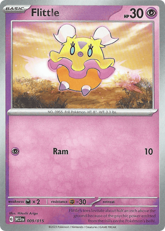 Flittle McDonald's 2023 Pokemon Card