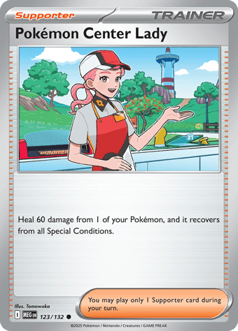 Pokémon Center Lady Mega Evolution Pokemon Card