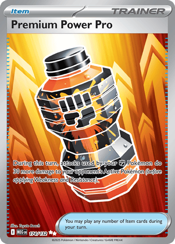 Premium Power Pro Mega Evolution Pokemon Card