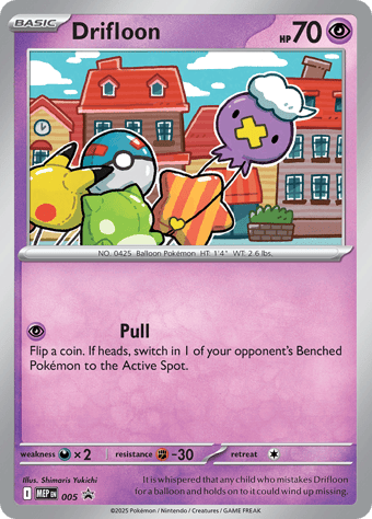 Drifloon Mega Evolution Black Star Promos Pokemon Card