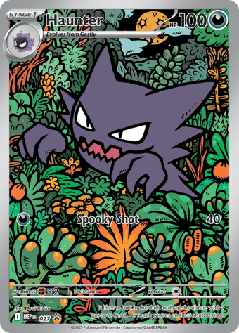 Haunter Mega Evolution Black Star Promos Pokemon Card