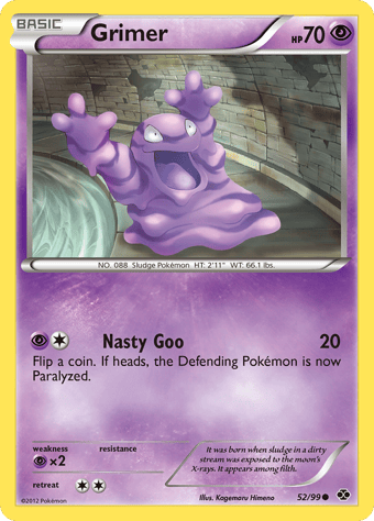 Grimer Next Destinies Pokemon Card