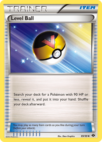 Level Ball Next Destinies Pokemon Card
