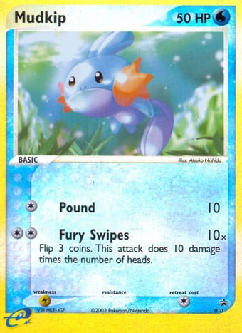 Mudkip Nintendo Black Star Promos Pokemon Card