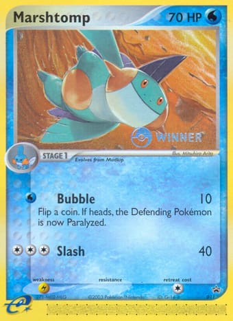 Marshtomp Nintendo Black Star Promos Pokemon Card