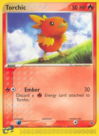 Torchic Nintendo Black Star Promos Pokemon Card