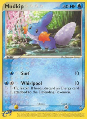 Mudkip Nintendo Black Star Promos Pokemon Card