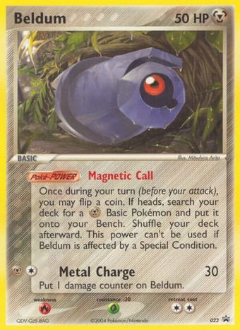 Beldum Nintendo Black Star Promos Pokemon Card
