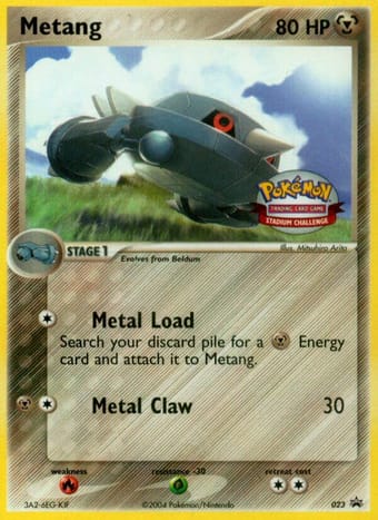Metang Nintendo Black Star Promos Pokemon Card